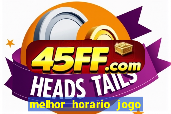 melhor horario jogo fortune rabbit